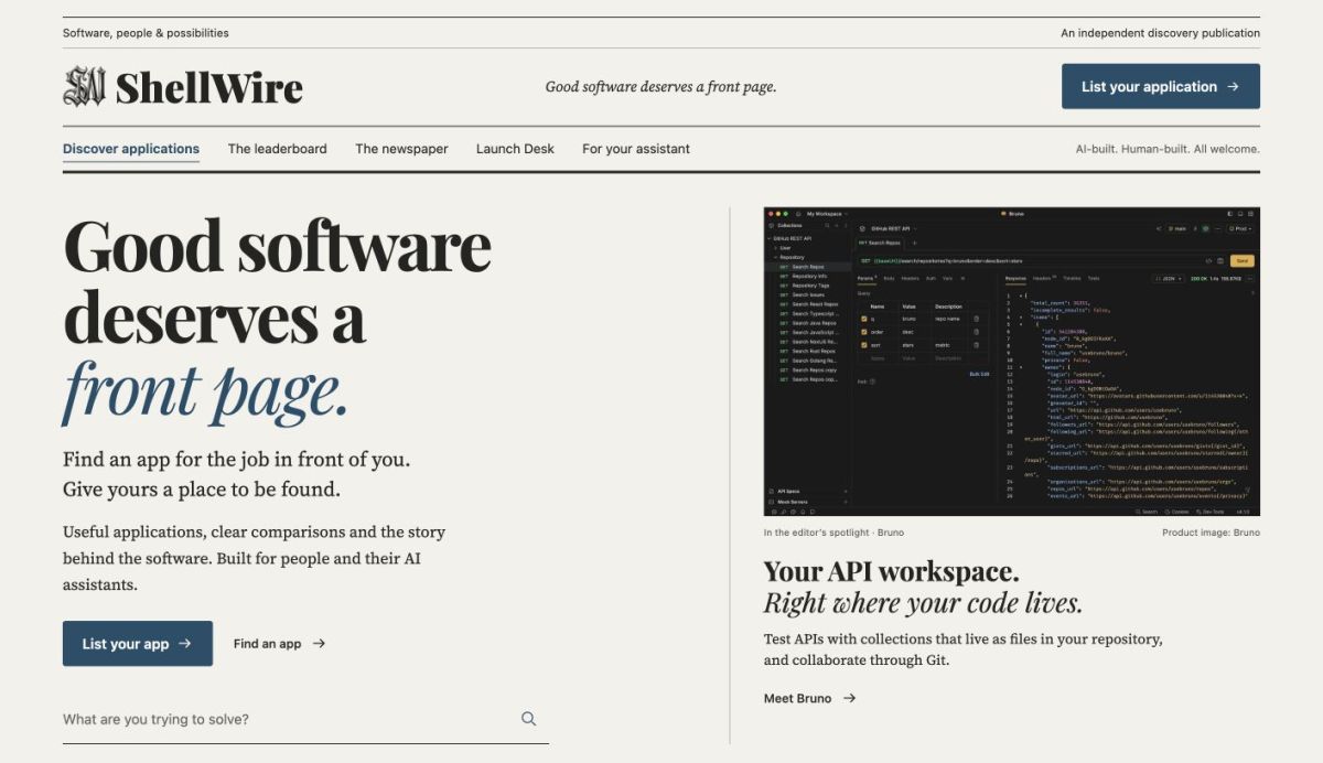 ShellWire screenshot