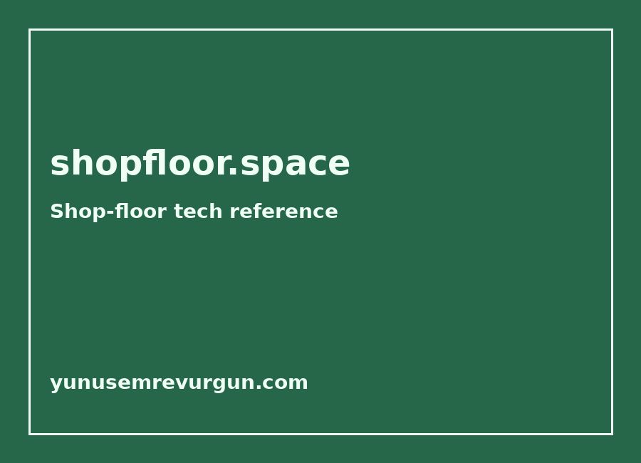 Shop Floor Space website screenshot
