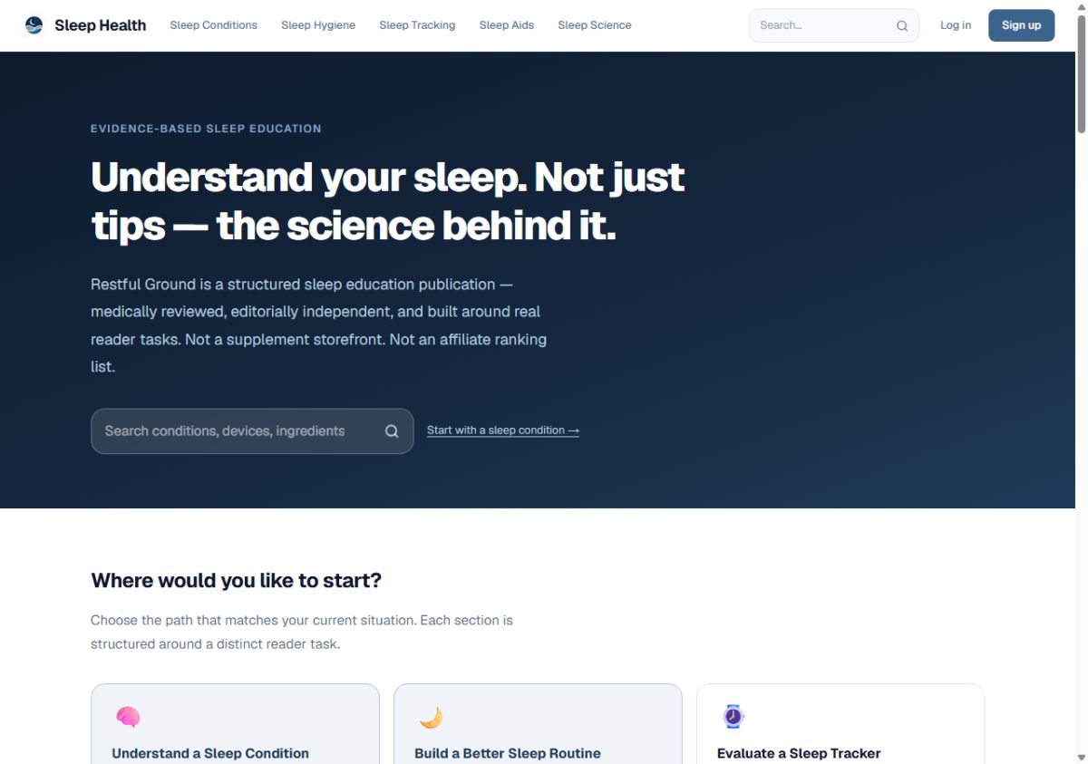 Sleep Health screenshot