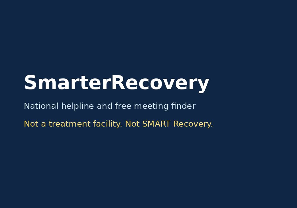SmarterRecovery website screenshot