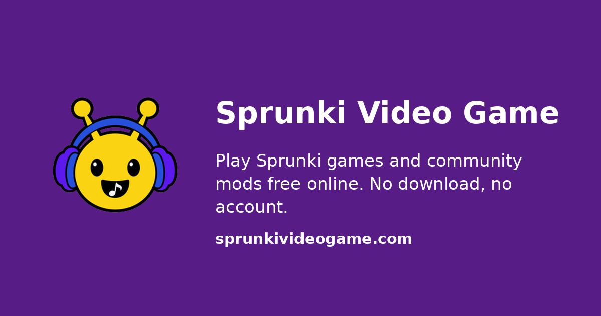 Sprunki Video Game screenshot