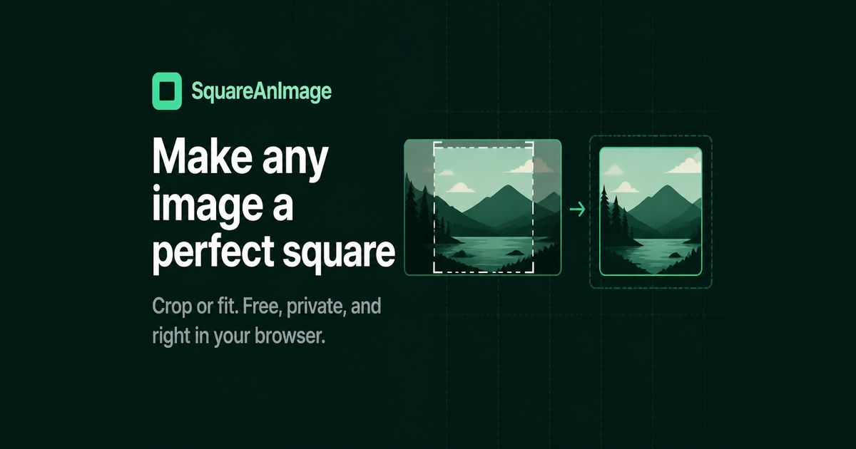 Square Image screenshot