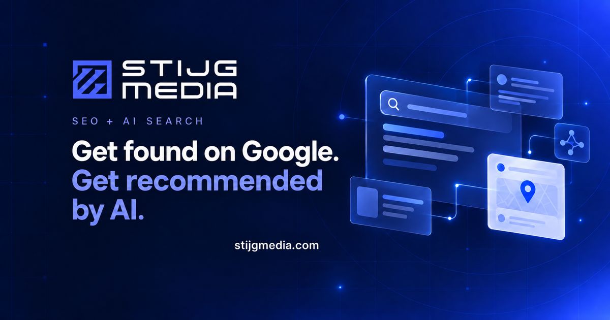 Stijg Media website screenshot