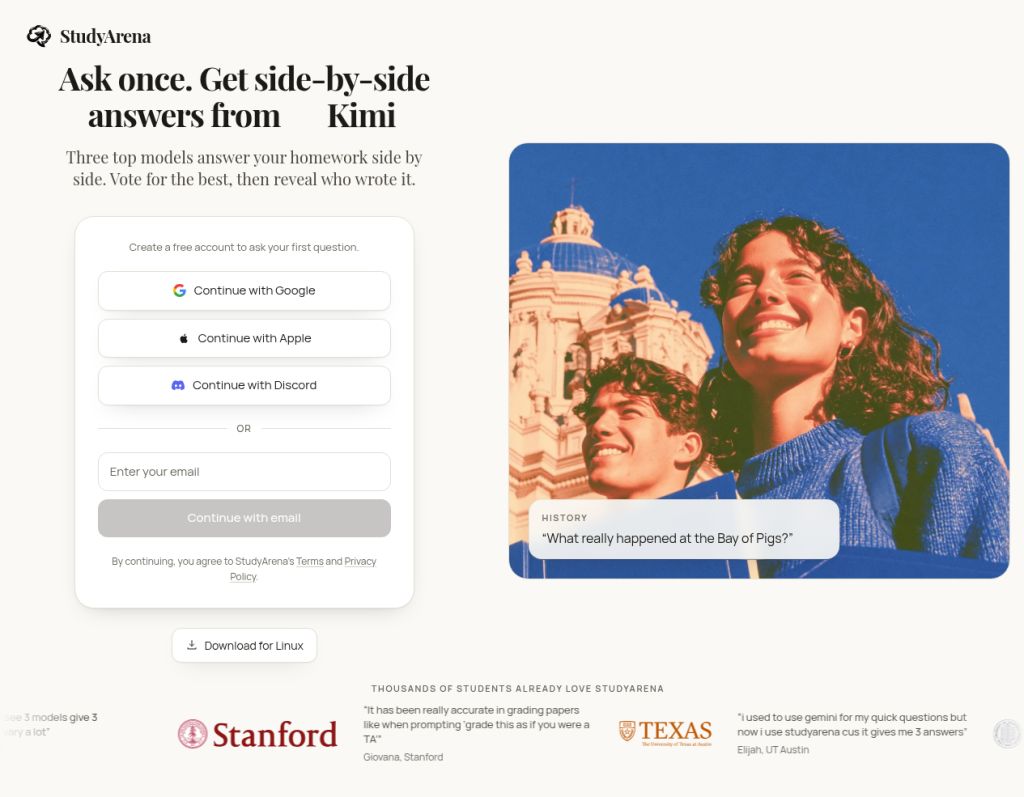 StudyArena screenshot