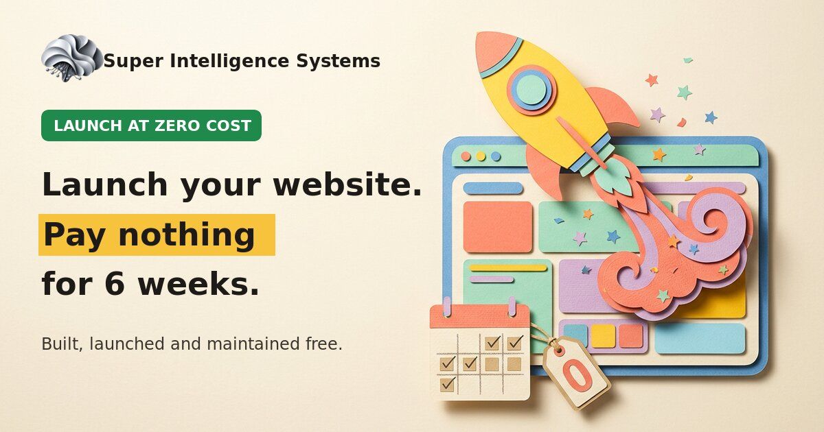 Super Intelligence Systems website screenshot