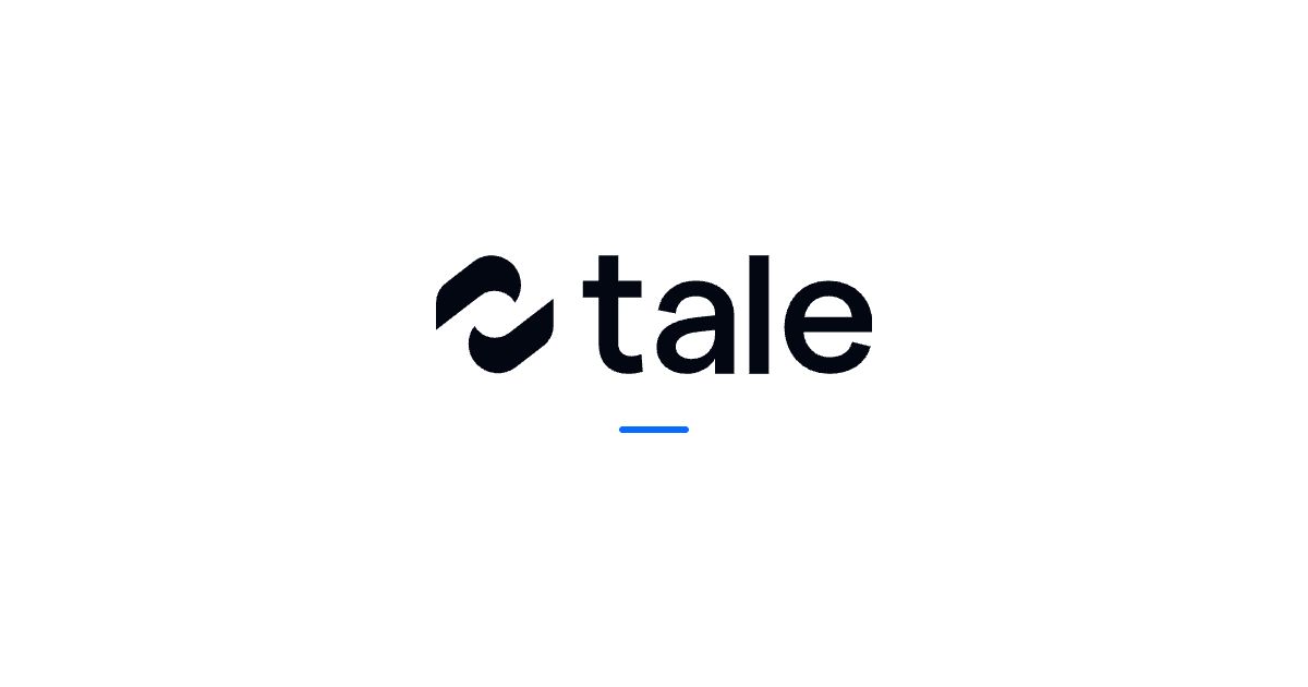 Tale website screenshot