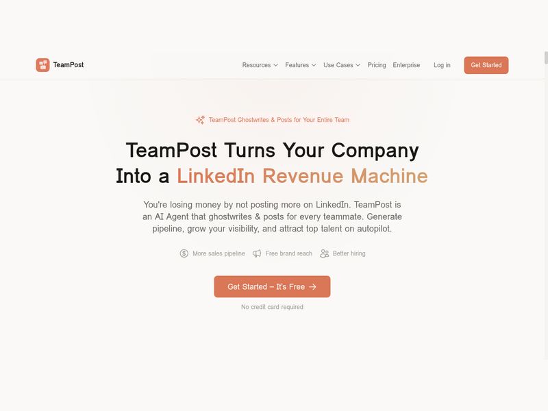 TeamPost screenshot