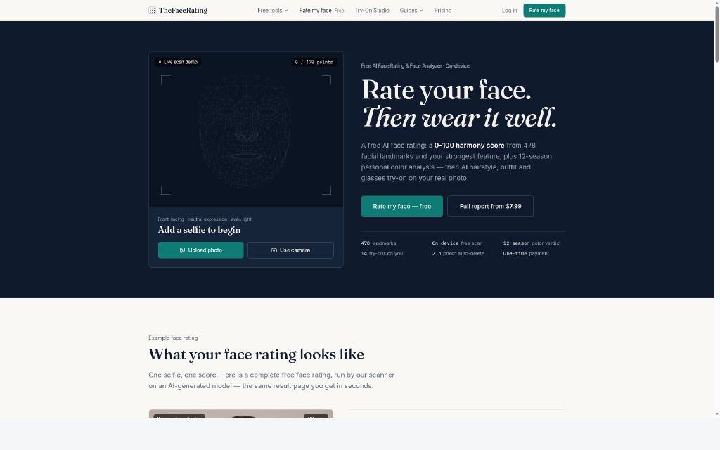 TheFaceRating screenshot