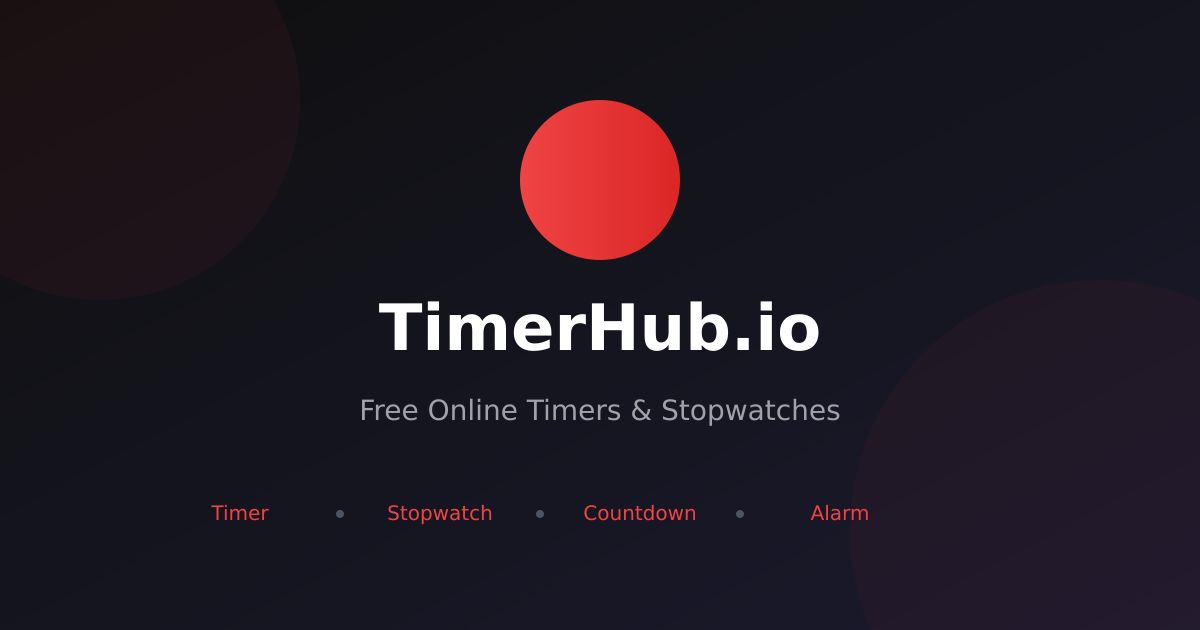 TimerHub website screenshot