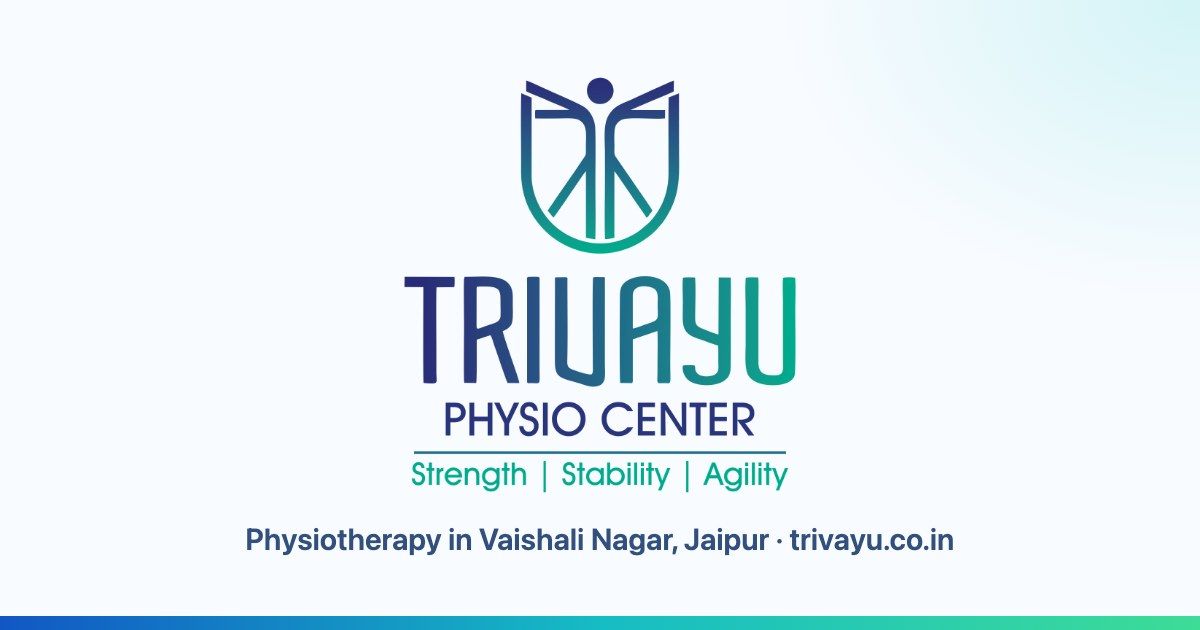 Trivayu Physio Center website screenshot