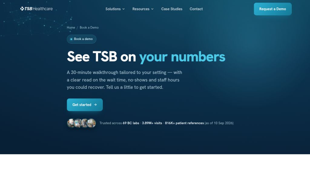 TSB HealthCare screenshot