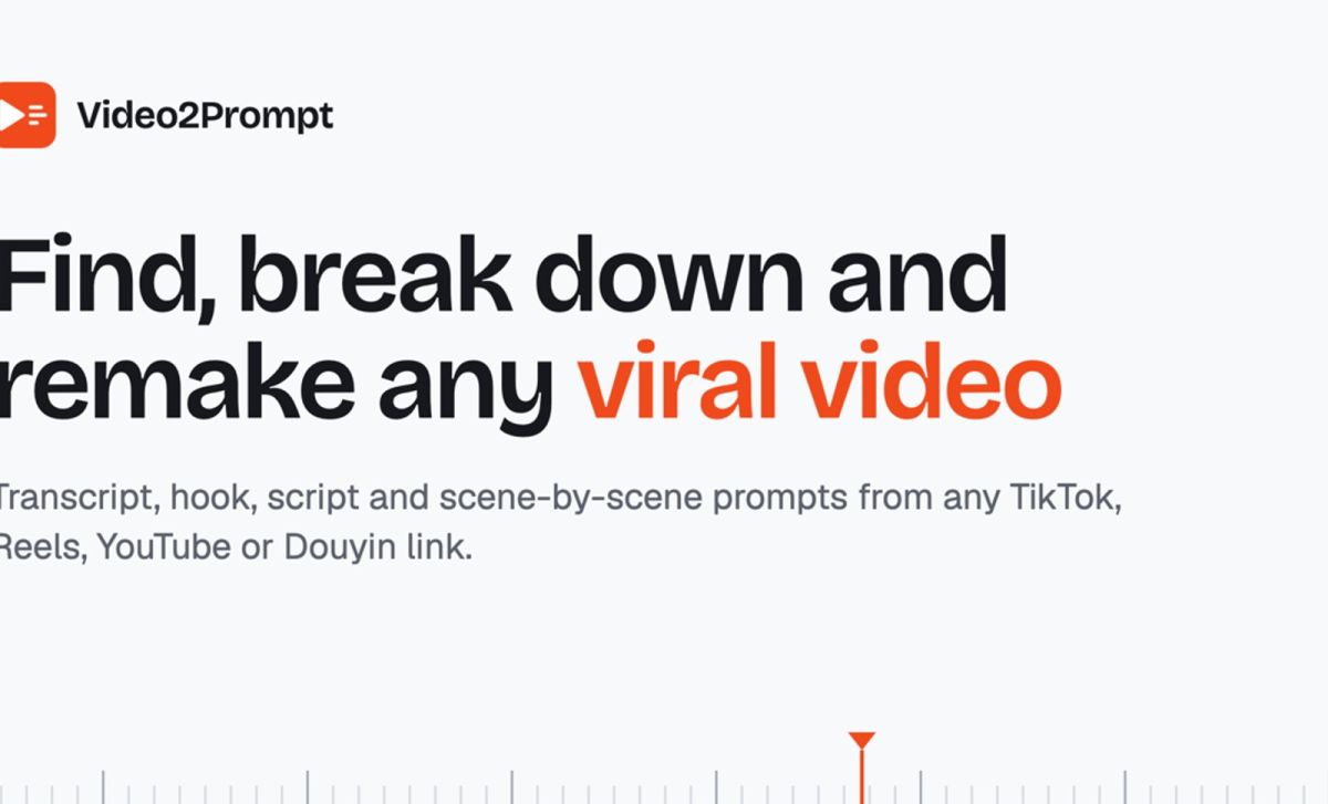 Video2Prompt screenshot