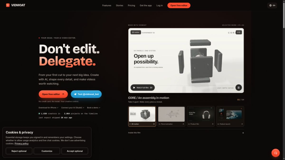 Vidmoat screenshot