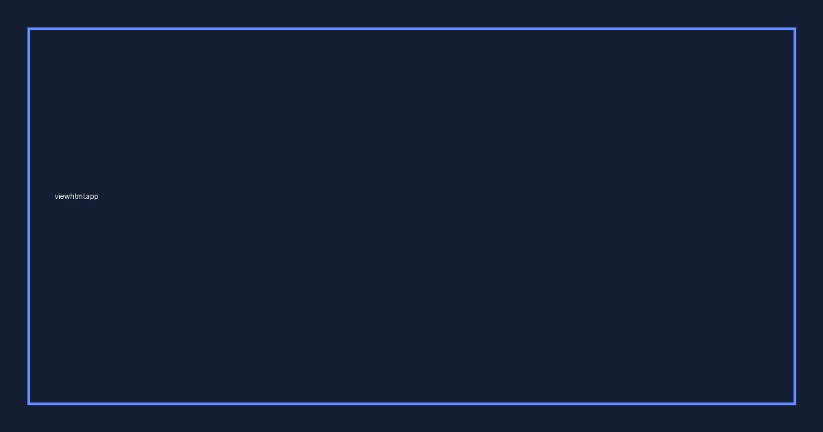 ViewHTML screenshot