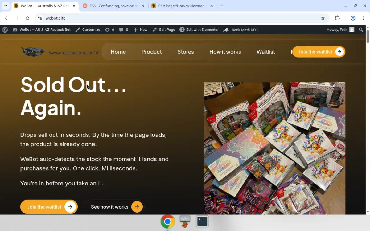 WeBot screenshot