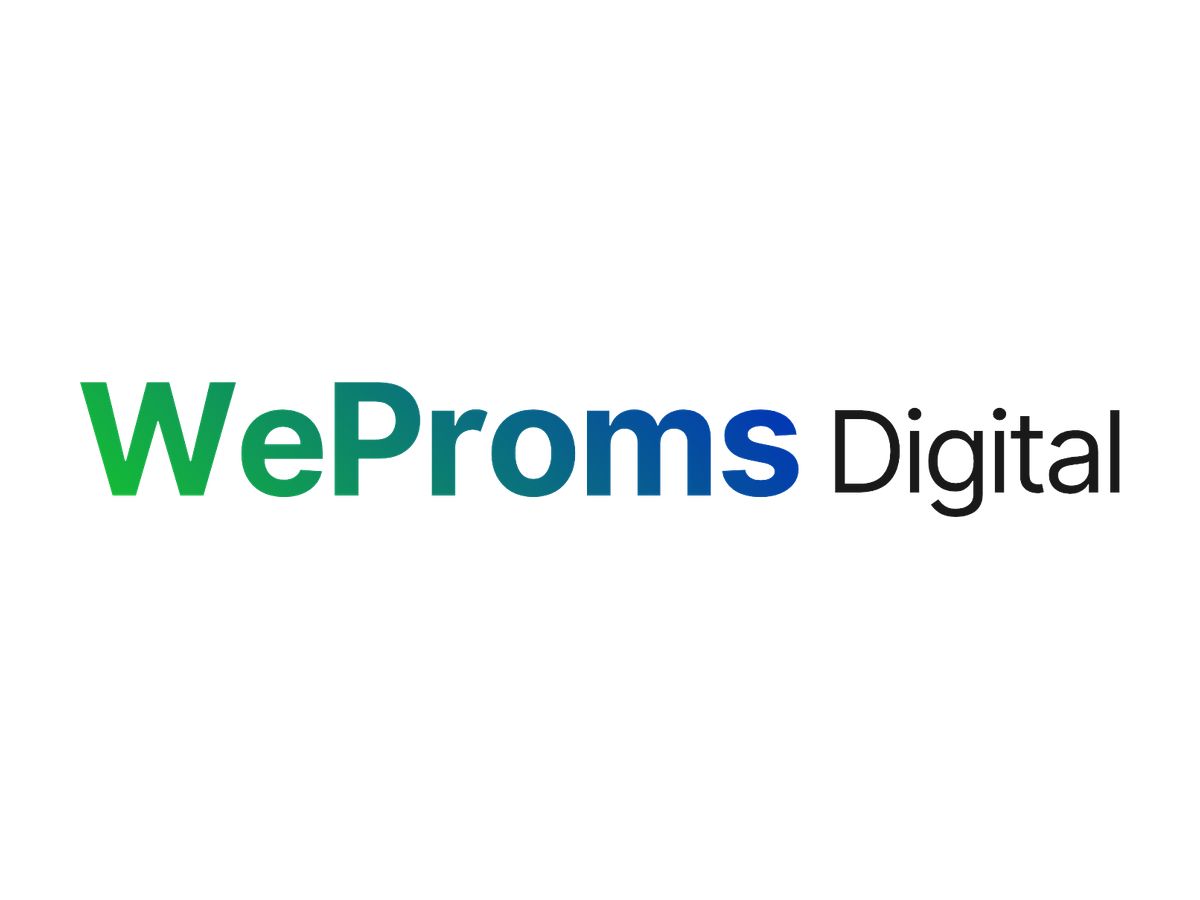 WeProms Digital website screenshot
