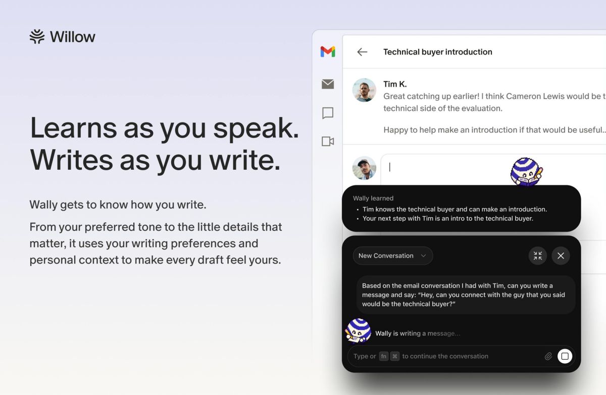 Willow Voice screenshot