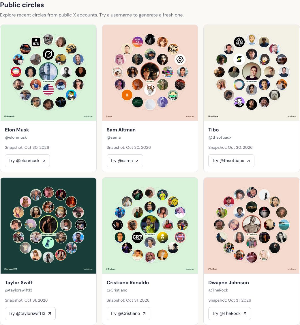 XCircle website screenshot