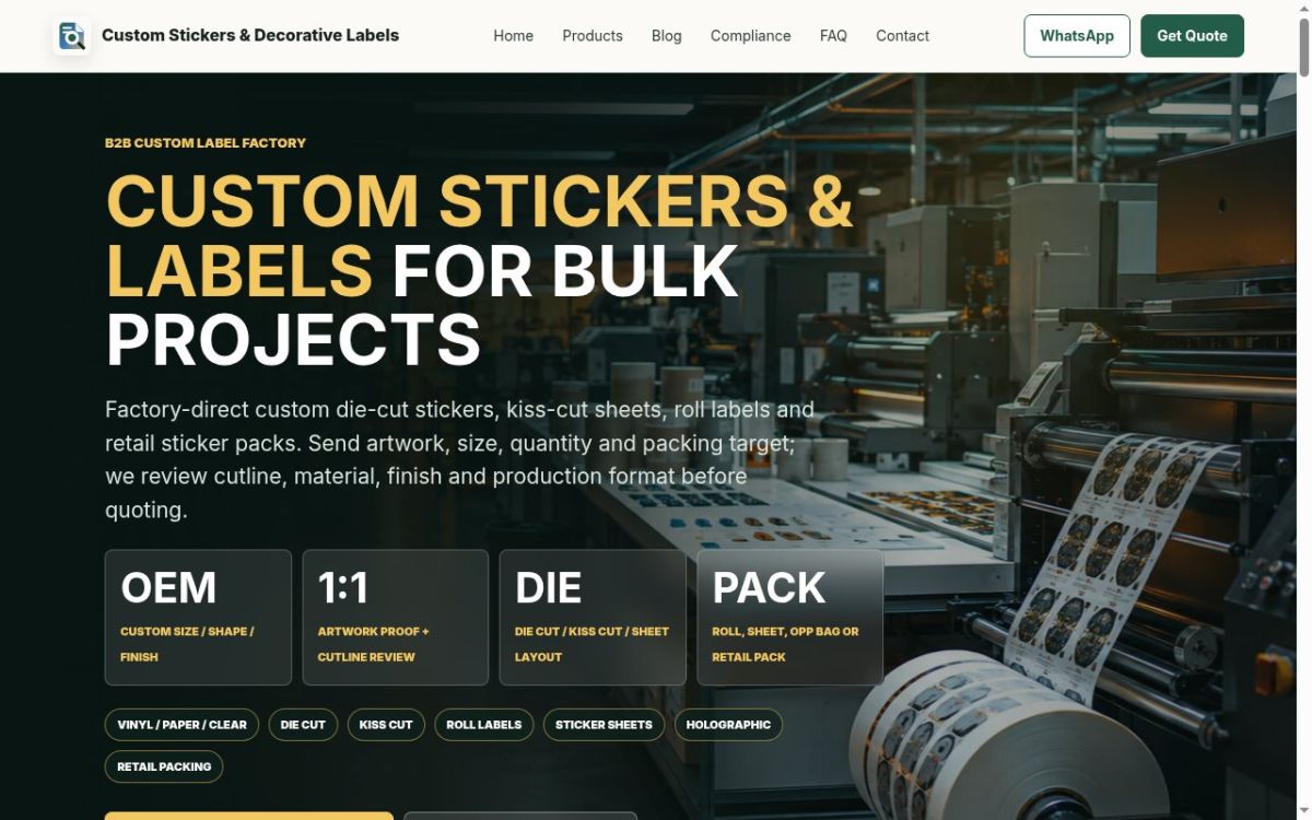 ZC Labels Custom Stickers and Decorative Labels screenshot