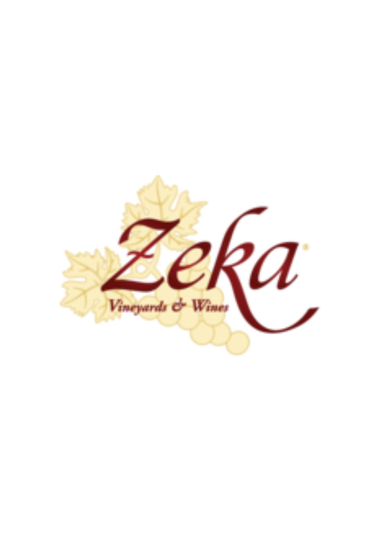 zekavineyards website screenshot