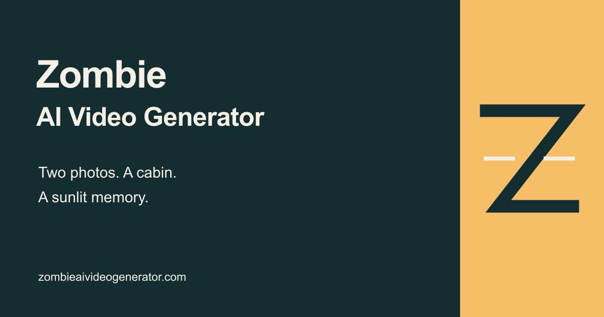 Zombie AI Video Generator screenshot
